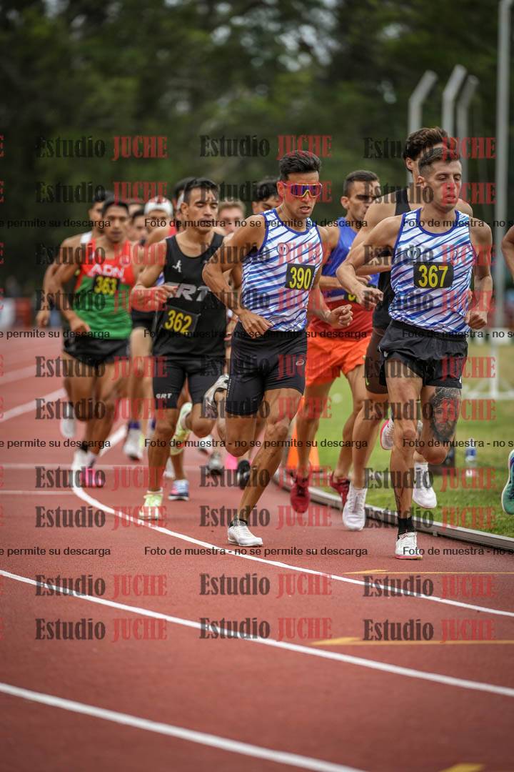 Fotos de los 5000 m llanos de varones