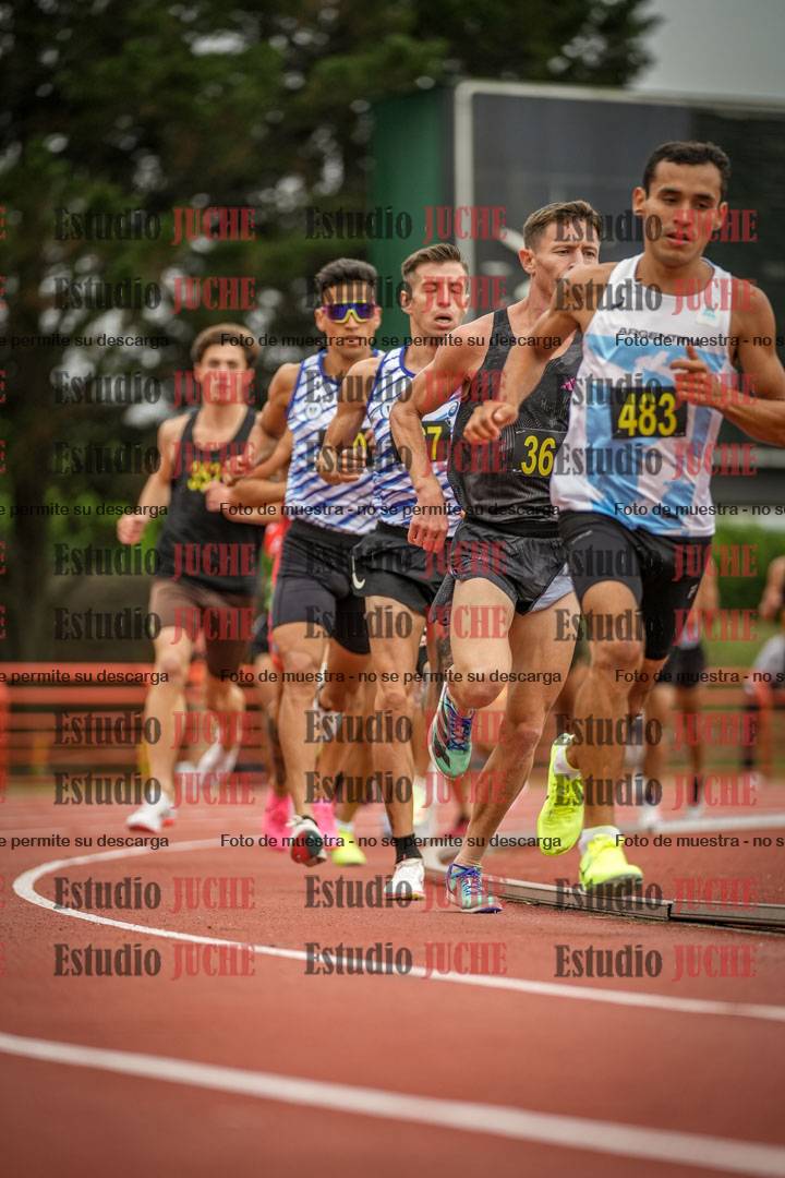 Fotos de los 5000 m llanos de varones