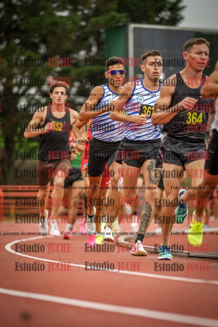 Fotos de los 5000 m llanos de varones
