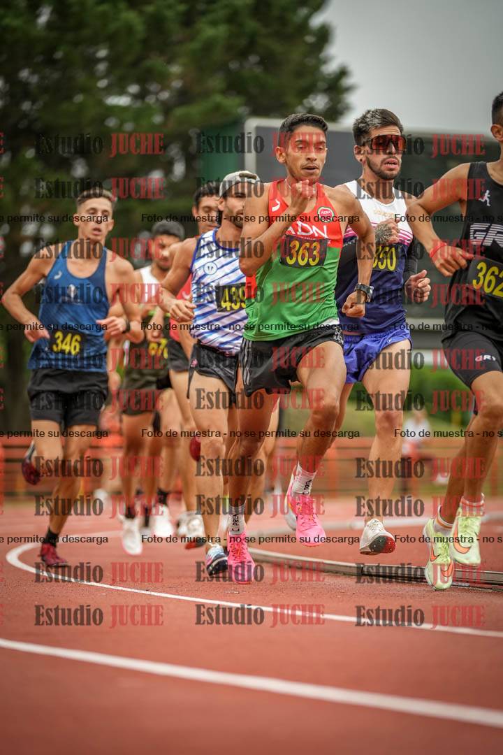 Fotos de los 5000 m llanos de varones