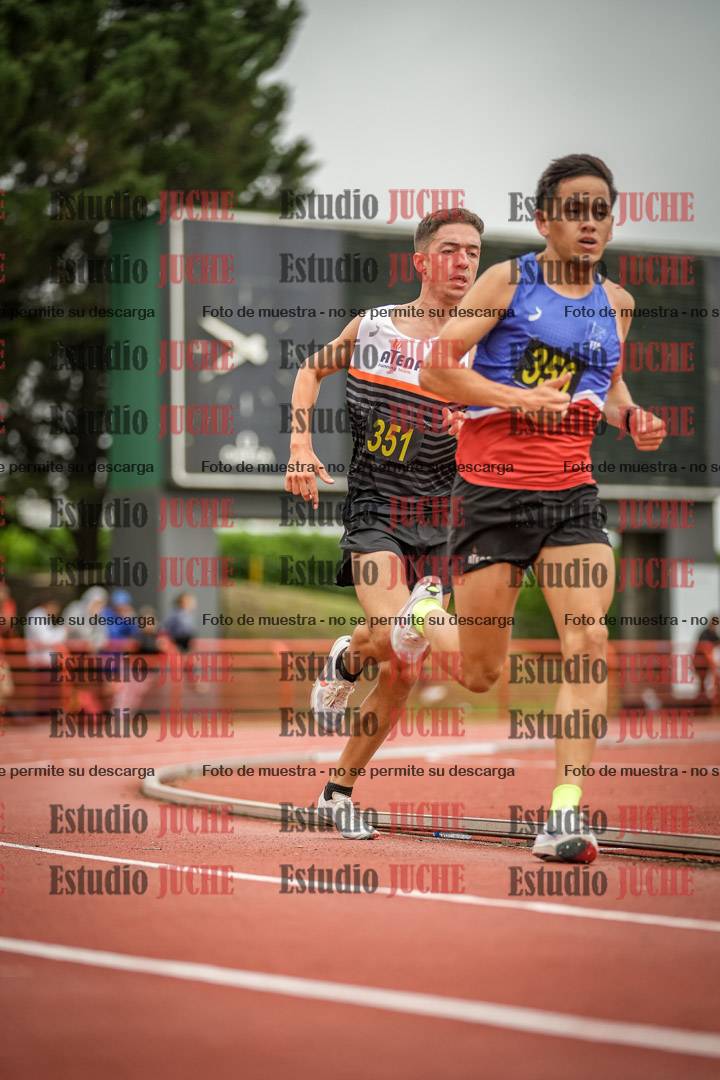 Fotos de los 5000 m llanos de varones