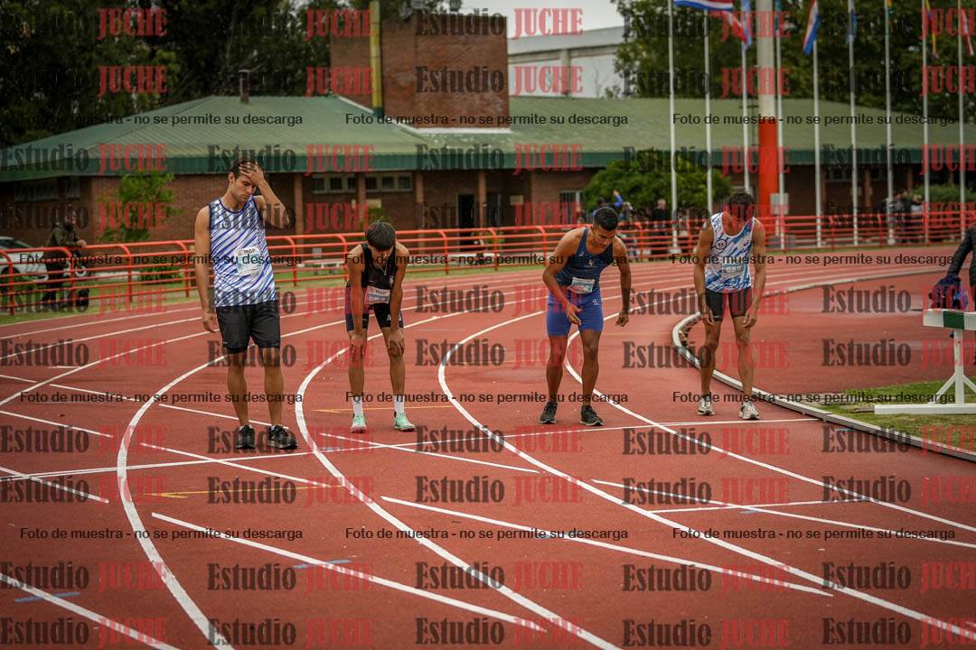 Fotos de los 1500 m llanos de varones - decatlón 10