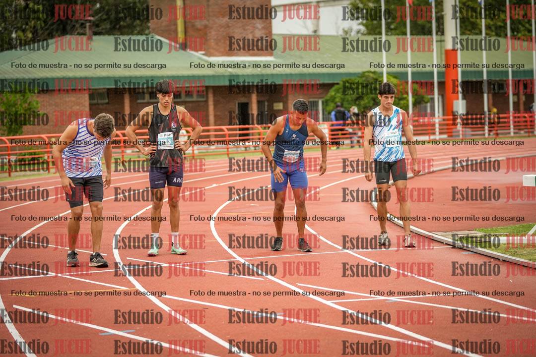 Fotos de los 1500 m llanos de varones - decatlón 10