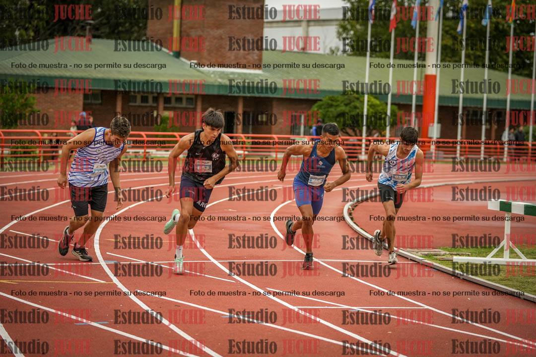 Fotos de los 1500 m llanos de varones - decatlón 10