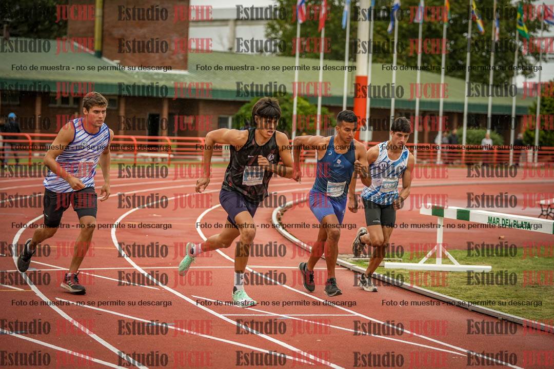 Fotos de los 1500 m llanos de varones - decatlón 10