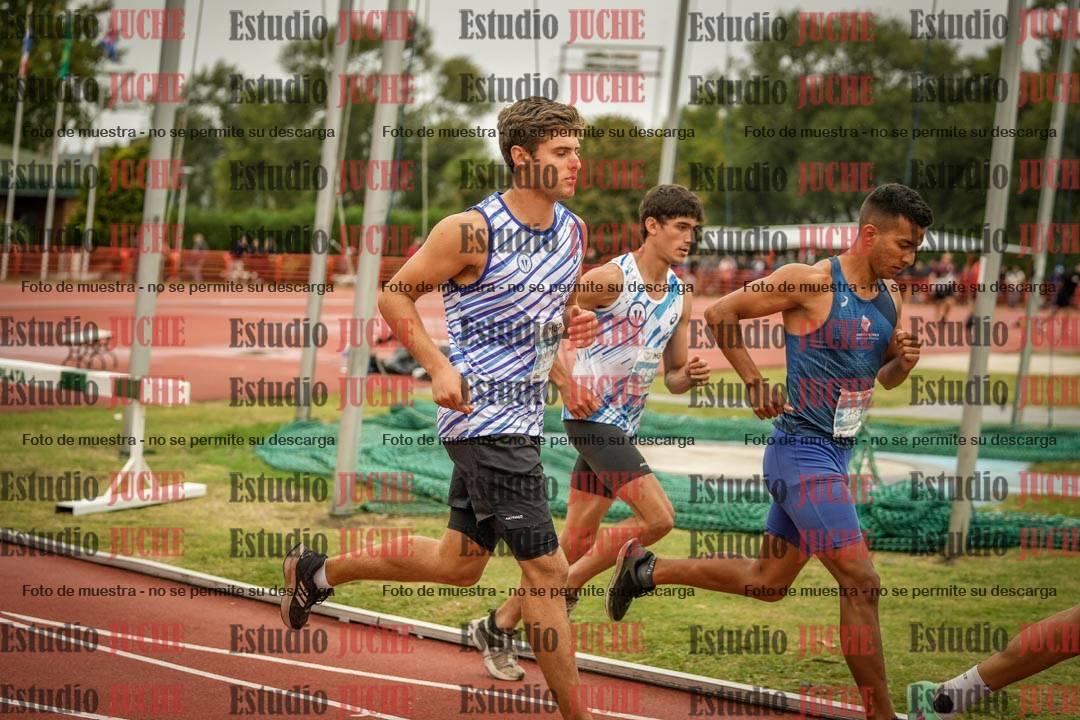 Fotos de los 1500 m llanos de varones - decatlón 10