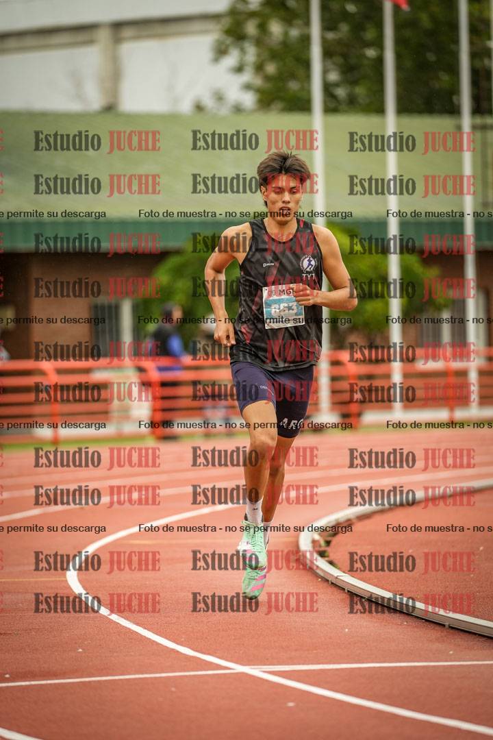 Fotos de los 1500 m llanos de varones - decatlón 10