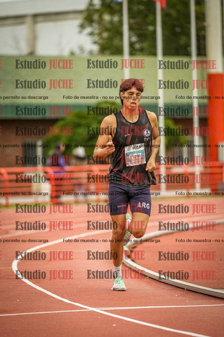 Fotos de los 1500 m llanos de varones - decatlón 10