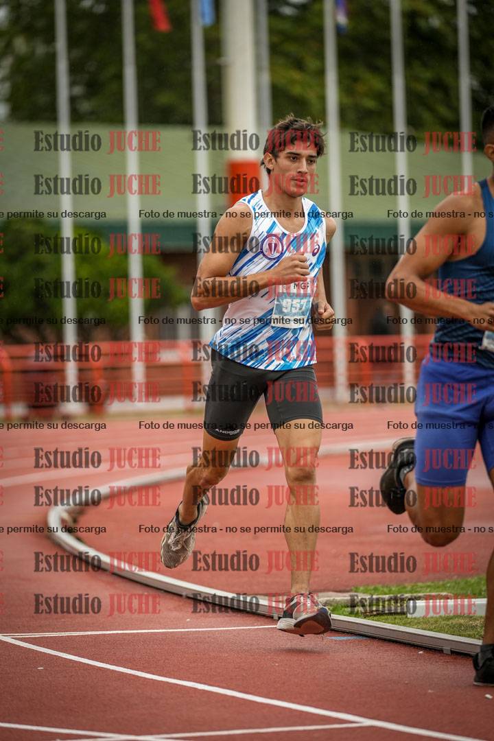 Fotos de los 1500 m llanos de varones - decatlón 10