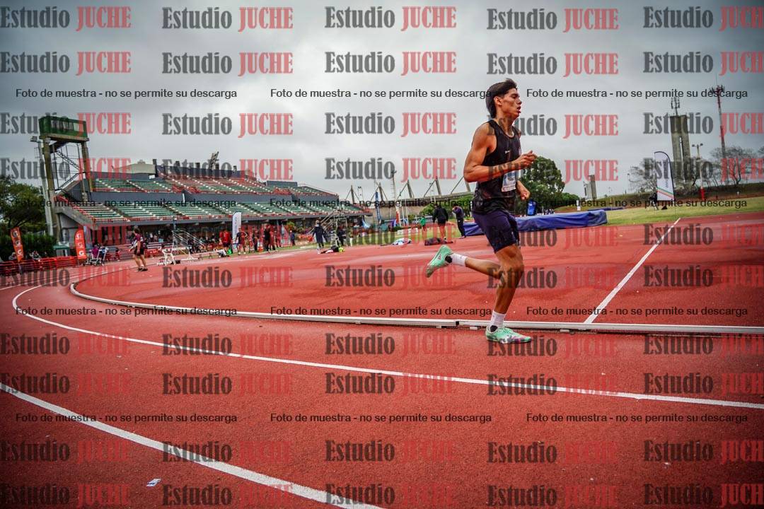 Fotos de los 1500 m llanos de varones - decatlón 10