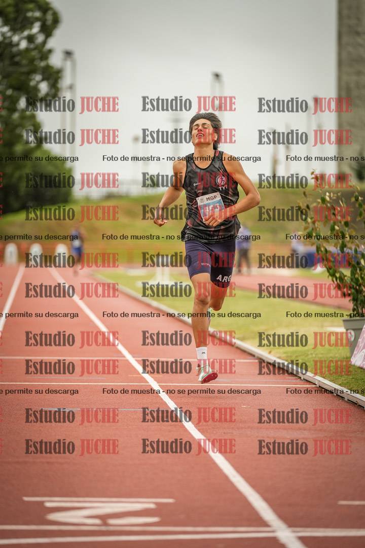 Fotos de los 1500 m llanos de varones - decatlón 10