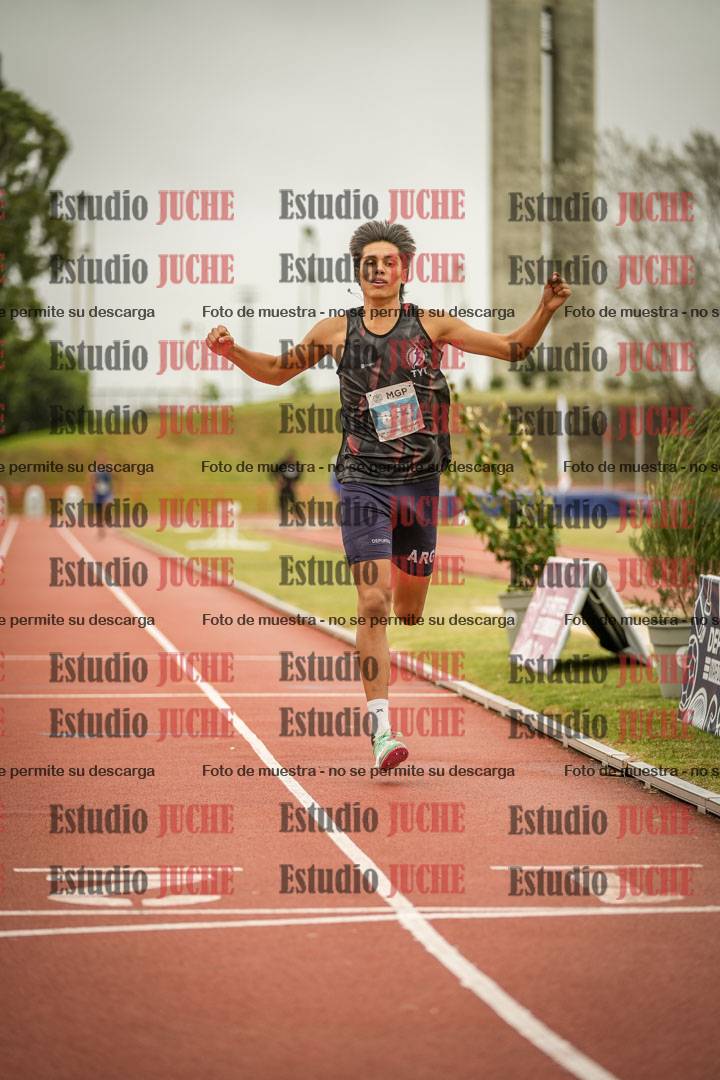 Fotos de los 1500 m llanos de varones - decatlón 10