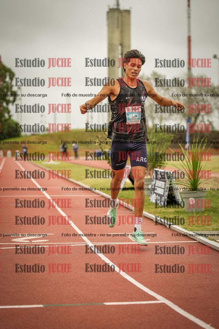 Fotos de los 1500 m llanos de varones - decatlón 10