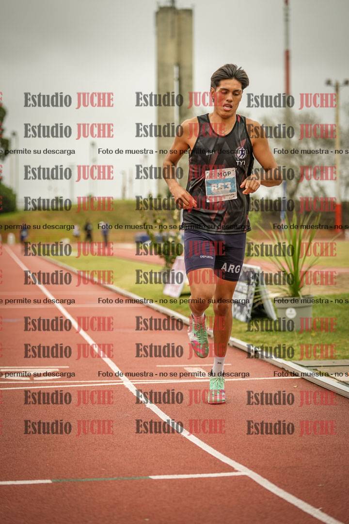 Fotos de los 1500 m llanos de varones - decatlón 10