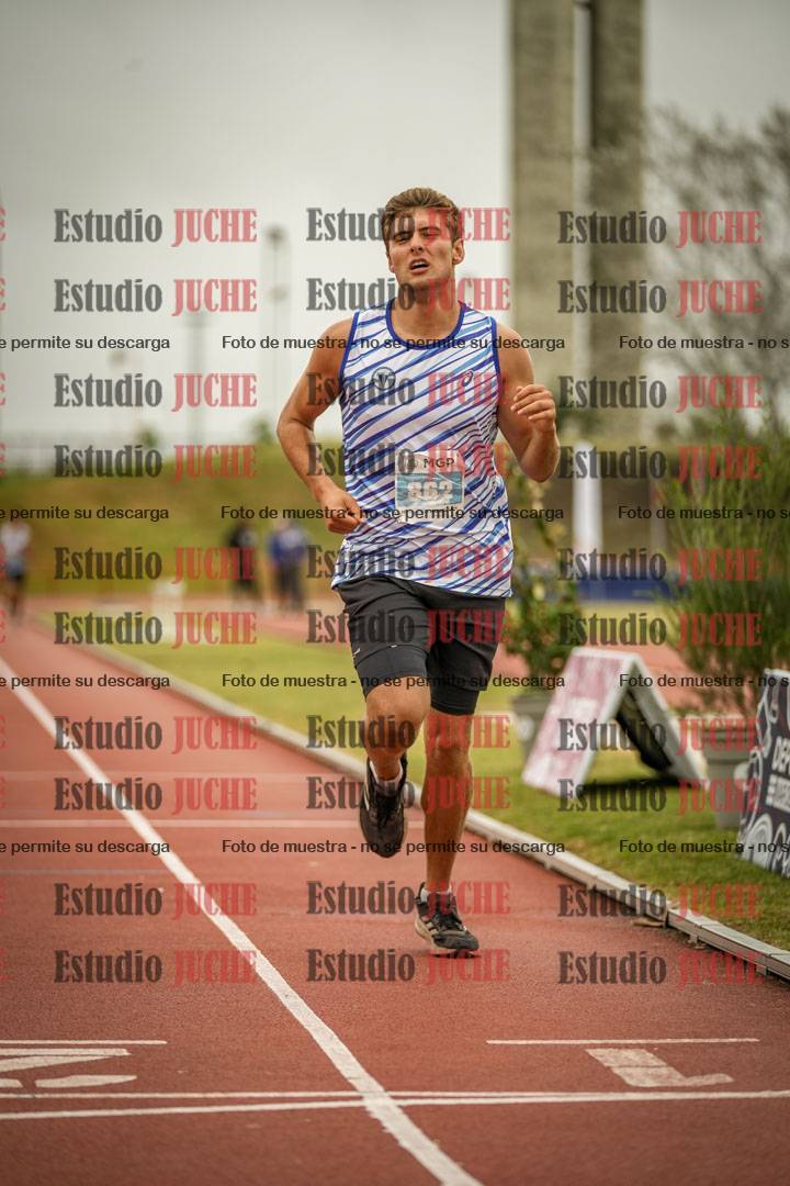 Fotos de los 1500 m llanos de varones - decatlón 10
