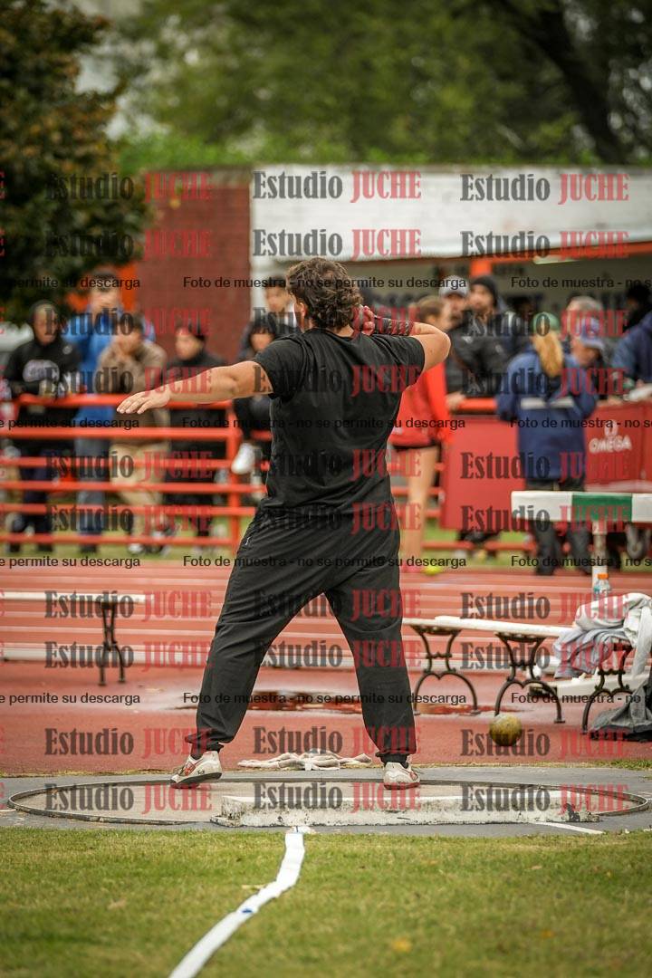 Fotos del lanzamiento de bala de varones