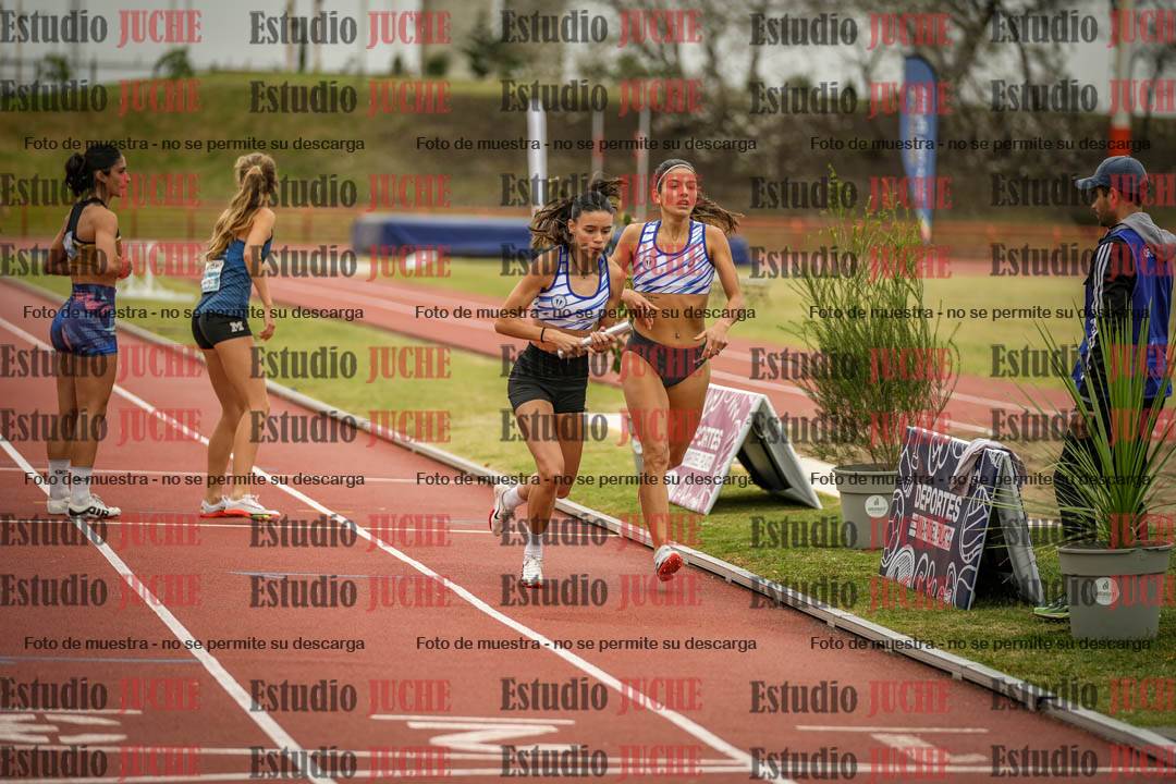 Fotos de las postas 4x400 m llanos de mujeres