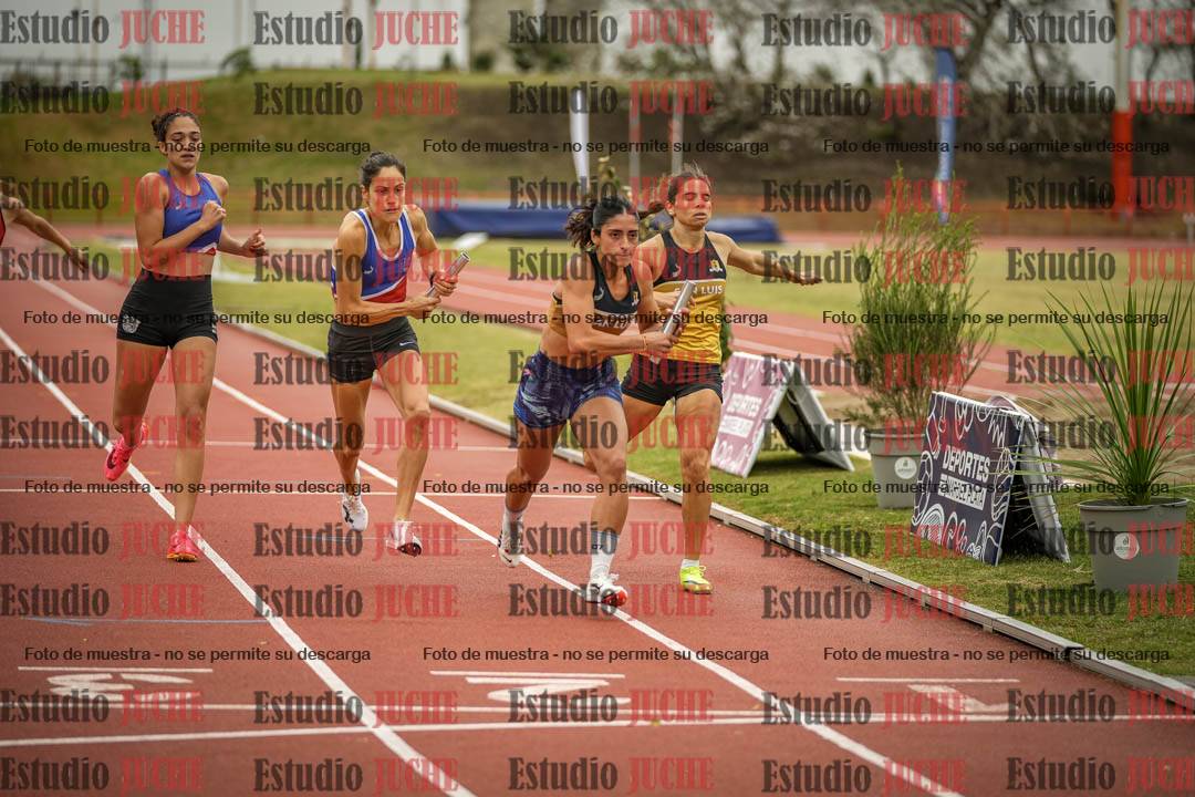 Fotos de las postas 4x400 m llanos de mujeres