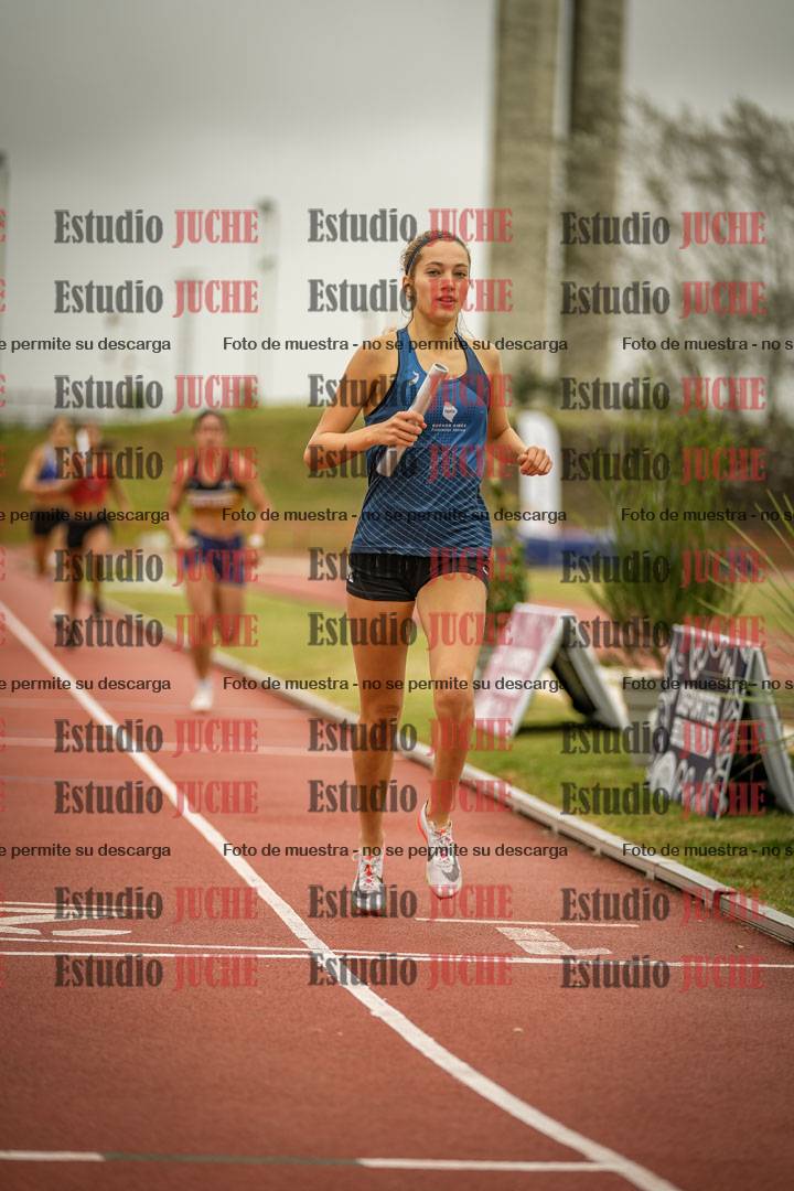 Fotos de las postas 4x400 m llanos de mujeres