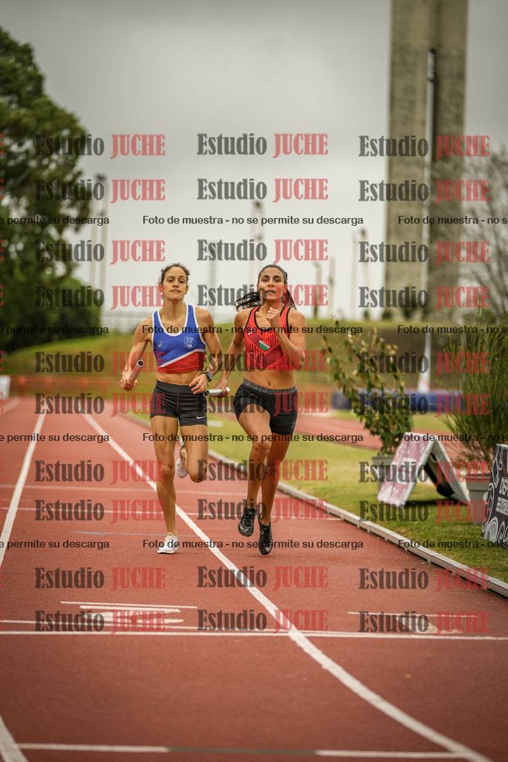 Fotos de las postas 4x400 m llanos de mujeres