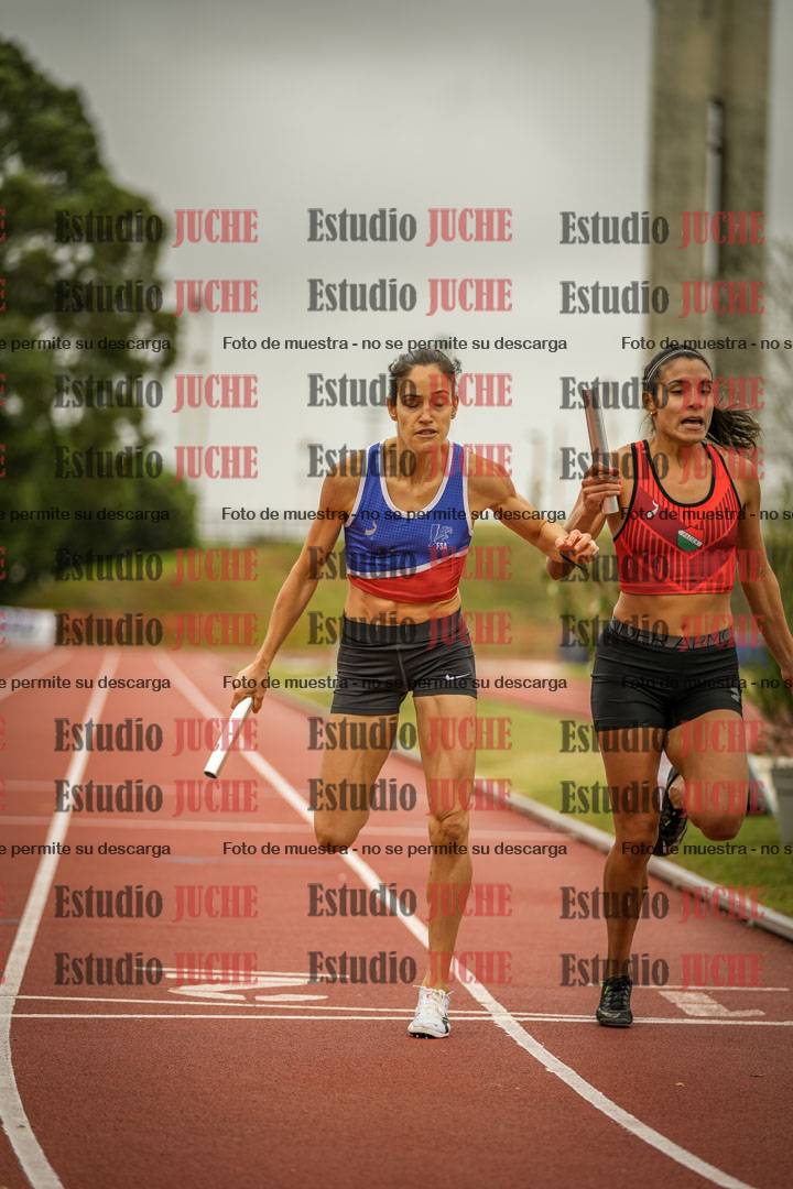 Fotos de las postas 4x400 m llanos de mujeres