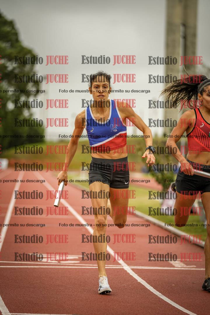 Fotos de las postas 4x400 m llanos de mujeres