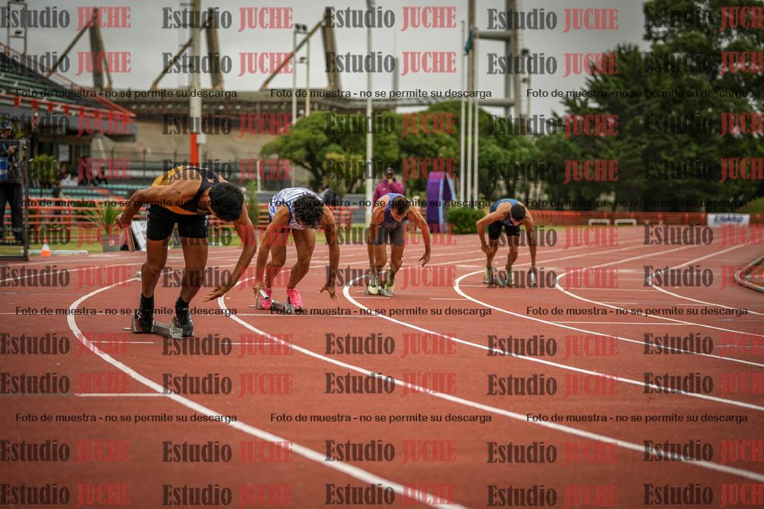 Fotos de las postas 4x400 m llanos de varones