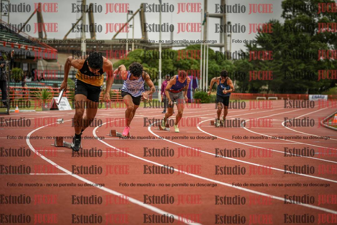 Fotos de las postas 4x400 m llanos de varones