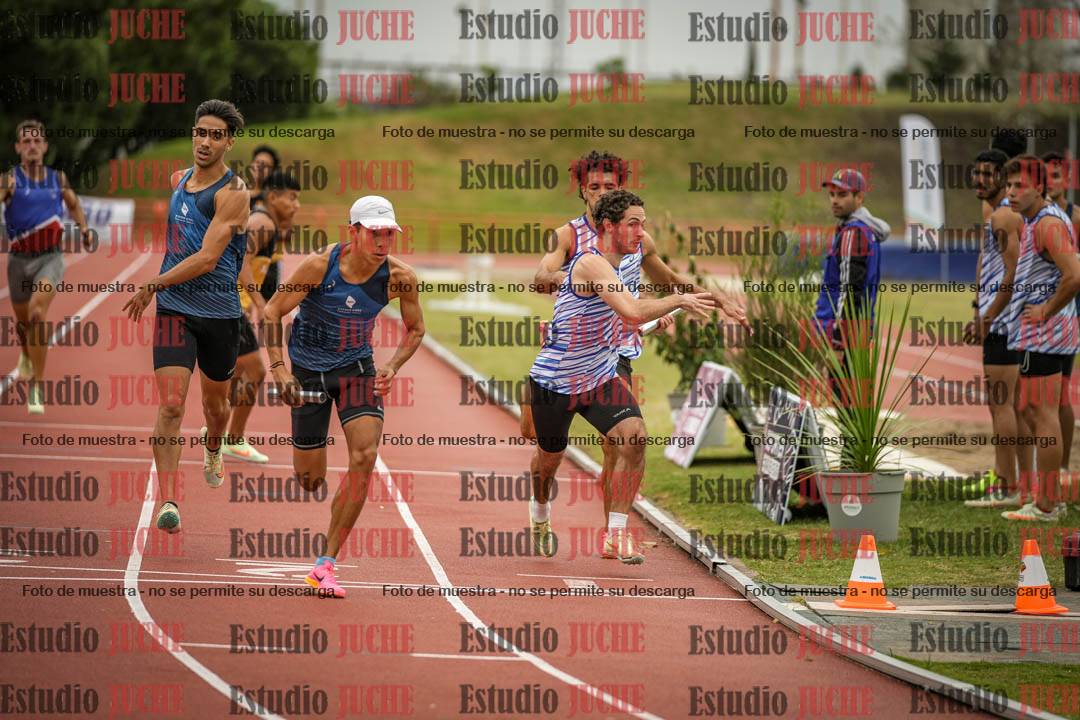 Fotos de las postas 4x400 m llanos de varones