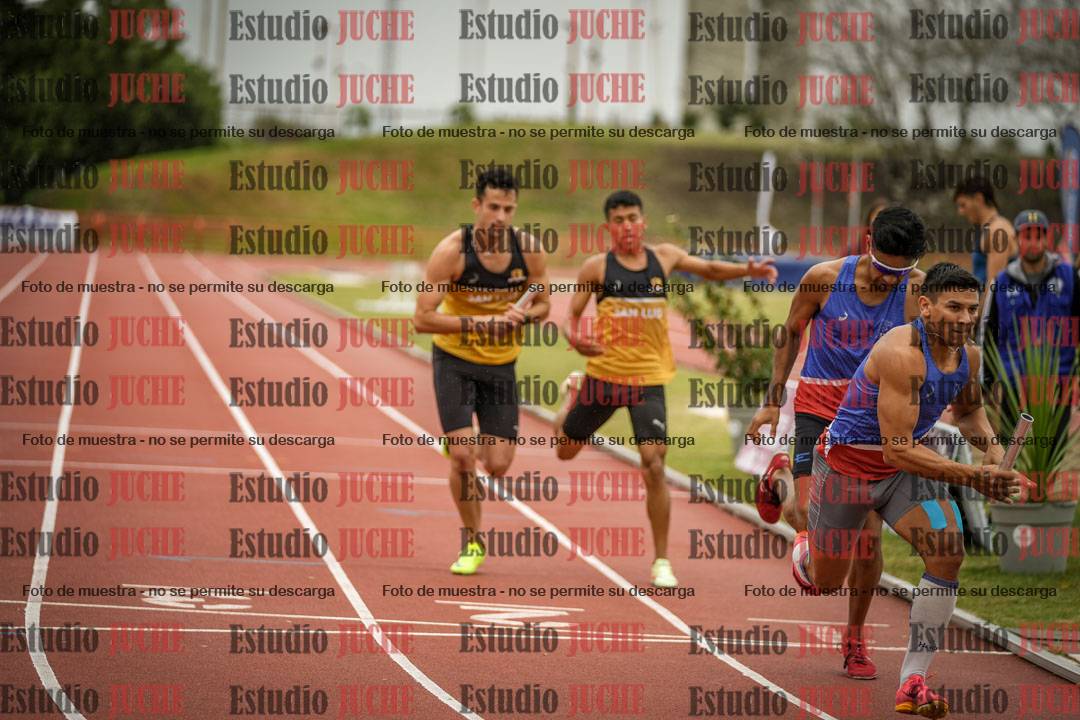 Fotos de las postas 4x400 m llanos de varones