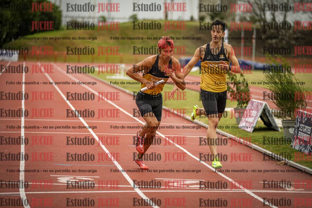 Fotos de las postas 4x400 m llanos de varones