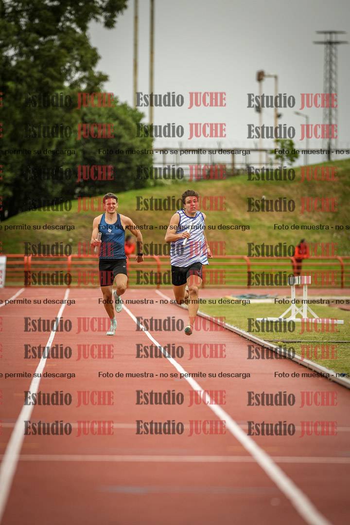 Fotos de las postas 4x400 m llanos de varones
