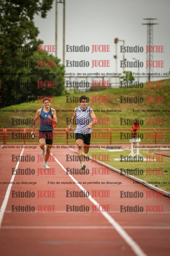 Fotos de las postas 4x400 m llanos de varones
