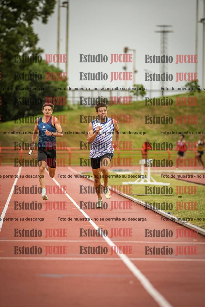 Fotos de las postas 4x400 m llanos de varones