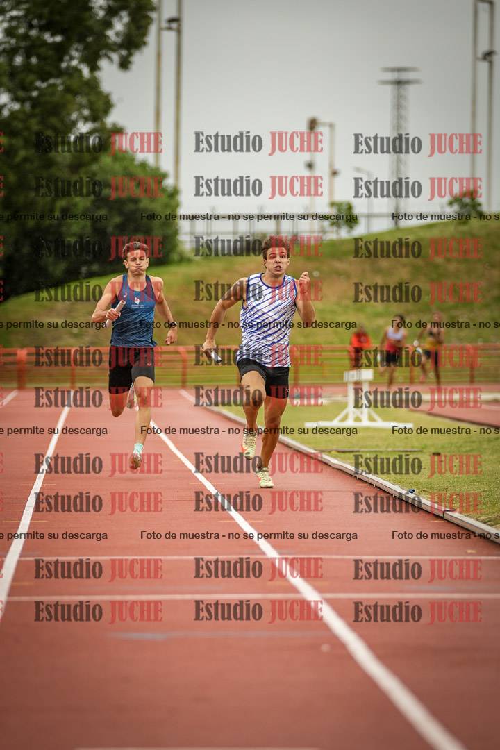 Fotos de las postas 4x400 m llanos de varones