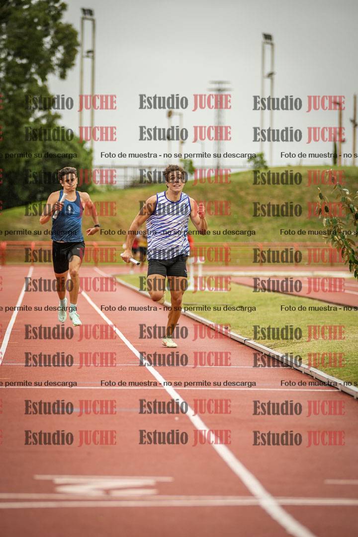 Fotos de las postas 4x400 m llanos de varones