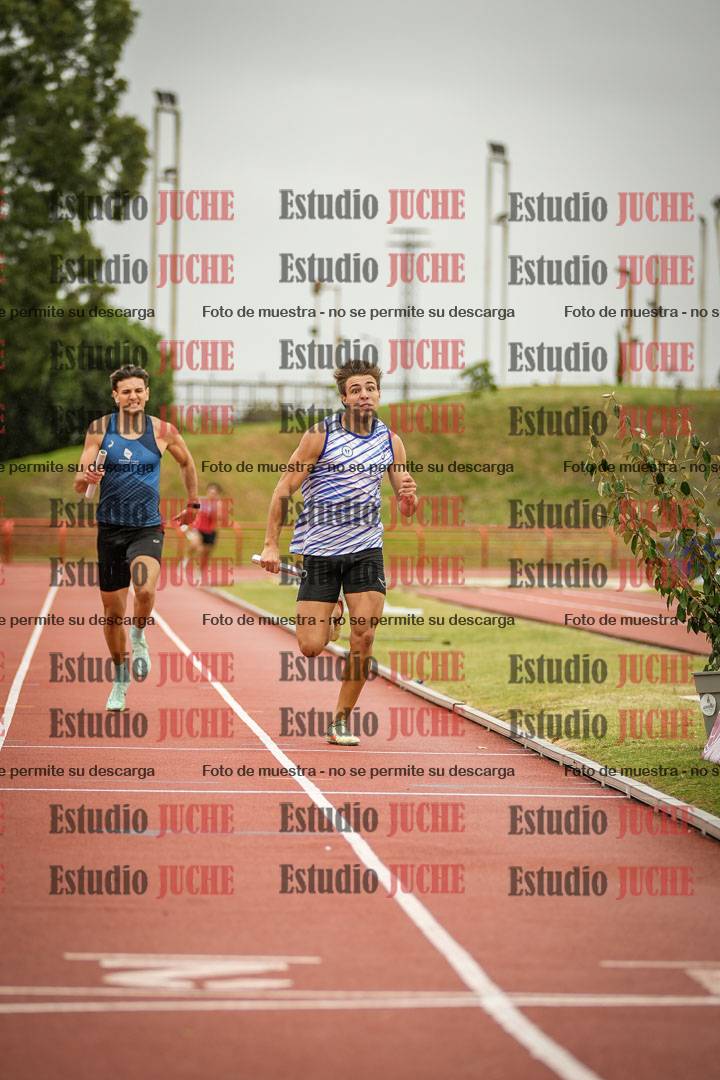 Fotos de las postas 4x400 m llanos de varones