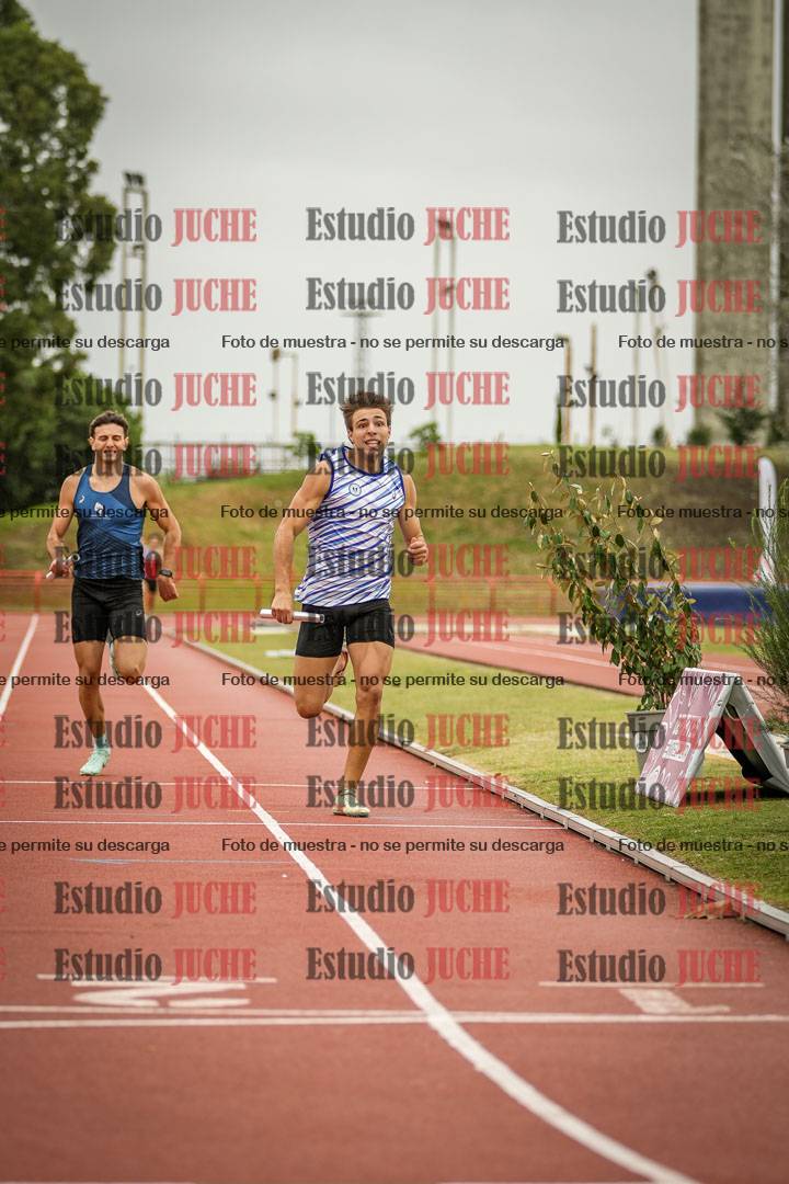 Fotos de las postas 4x400 m llanos de varones