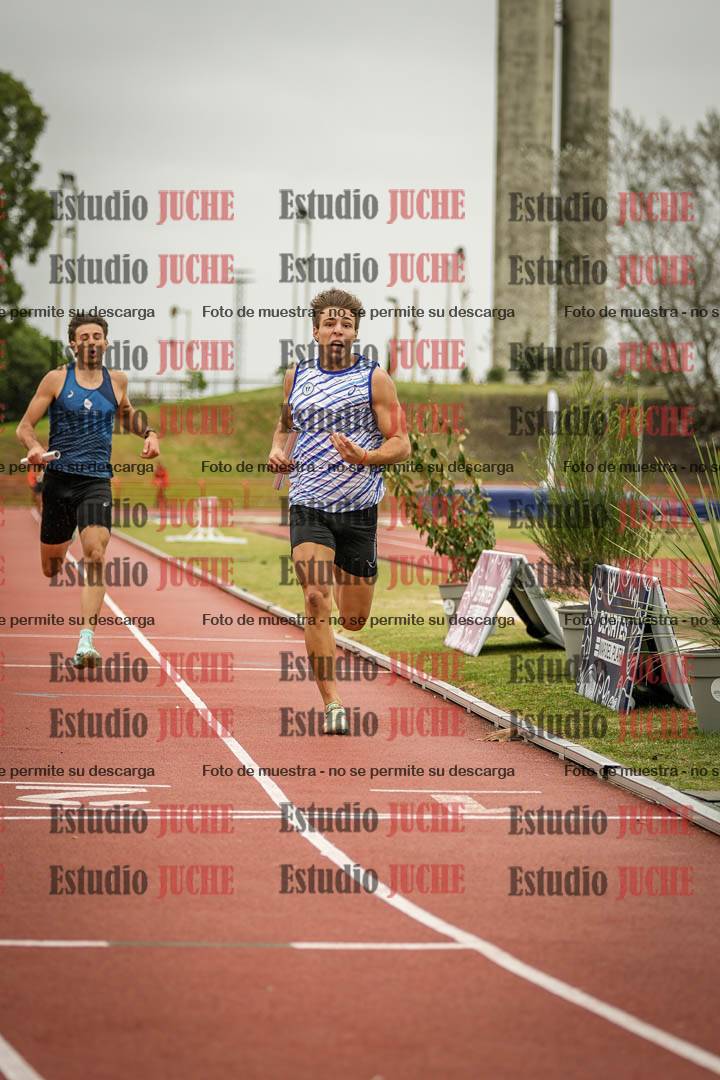 Fotos de las postas 4x400 m llanos de varones