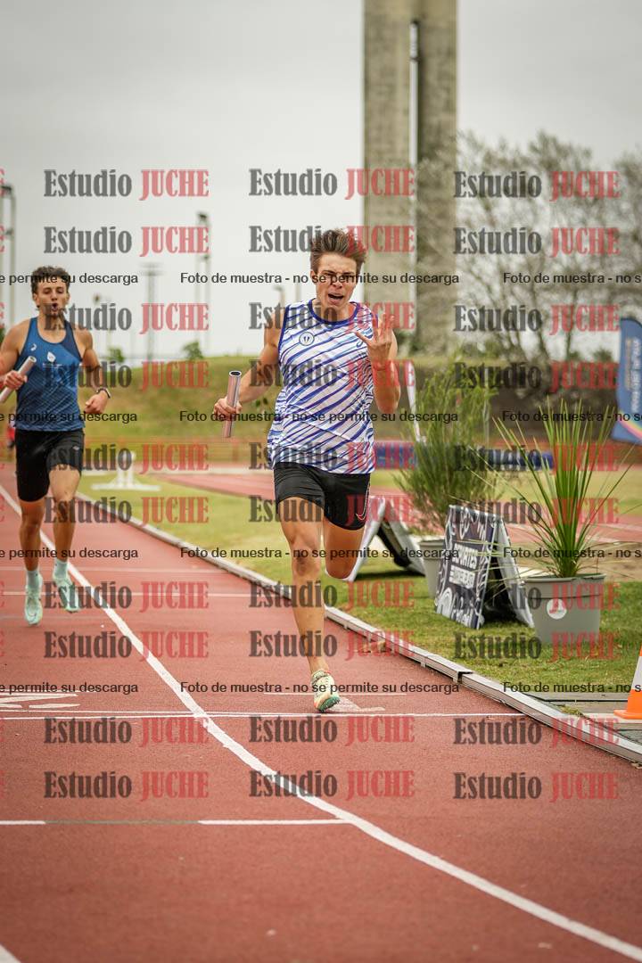 Fotos de las postas 4x400 m llanos de varones