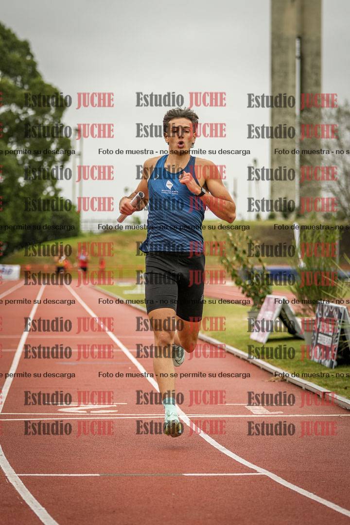Fotos de las postas 4x400 m llanos de varones