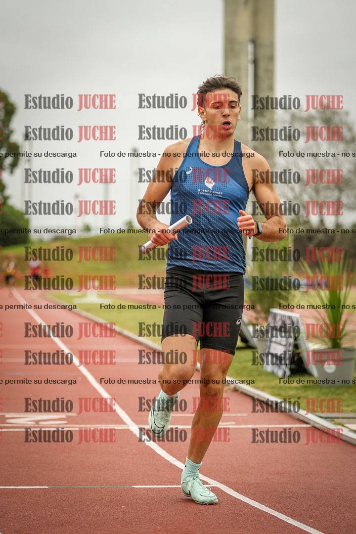 Fotos de las postas 4x400 m llanos de varones