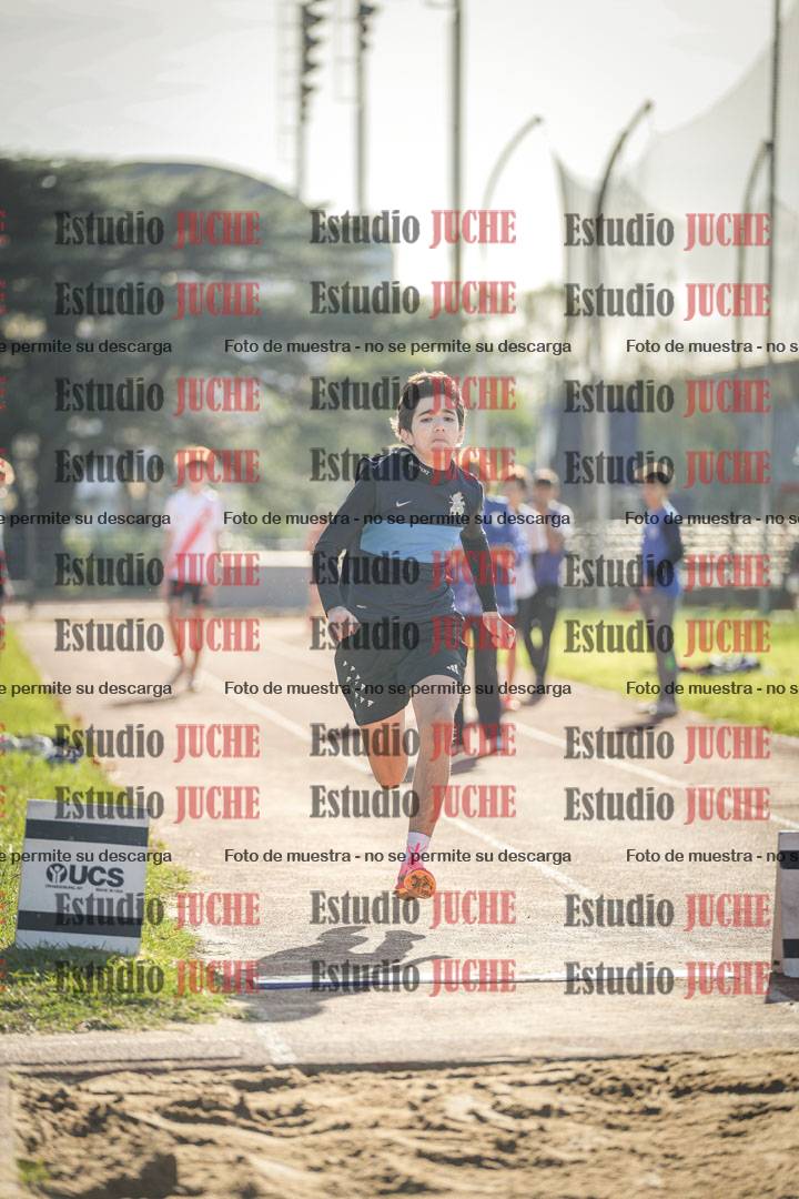Fotos del salto en largo varones - U14