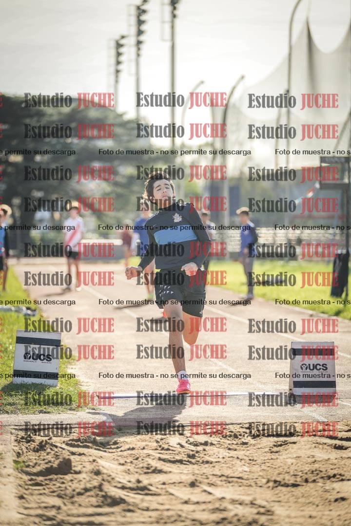 Fotos del salto en largo varones - U14