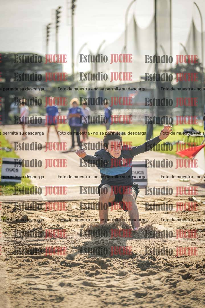 Fotos del salto en largo varones - U14
