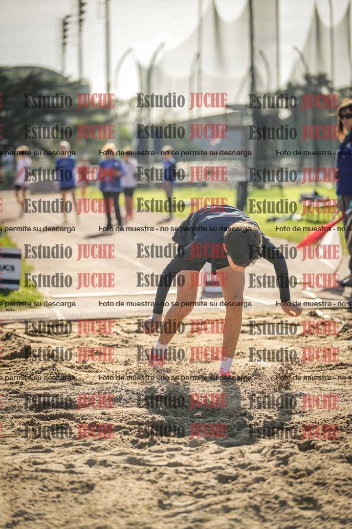 Fotos del salto en largo varones - U14
