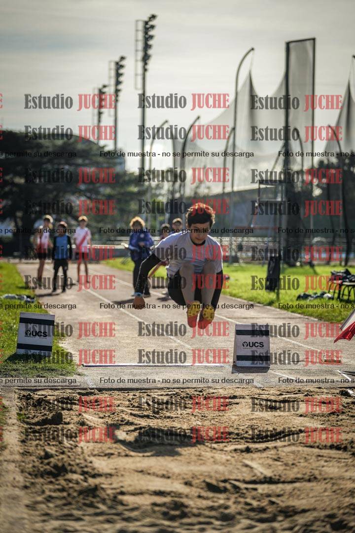 Fotos del salto en largo varones - U14