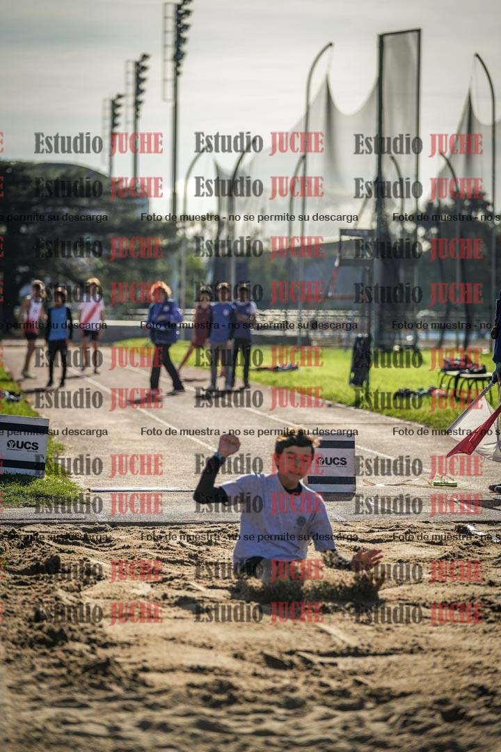 Fotos del salto en largo varones - U14