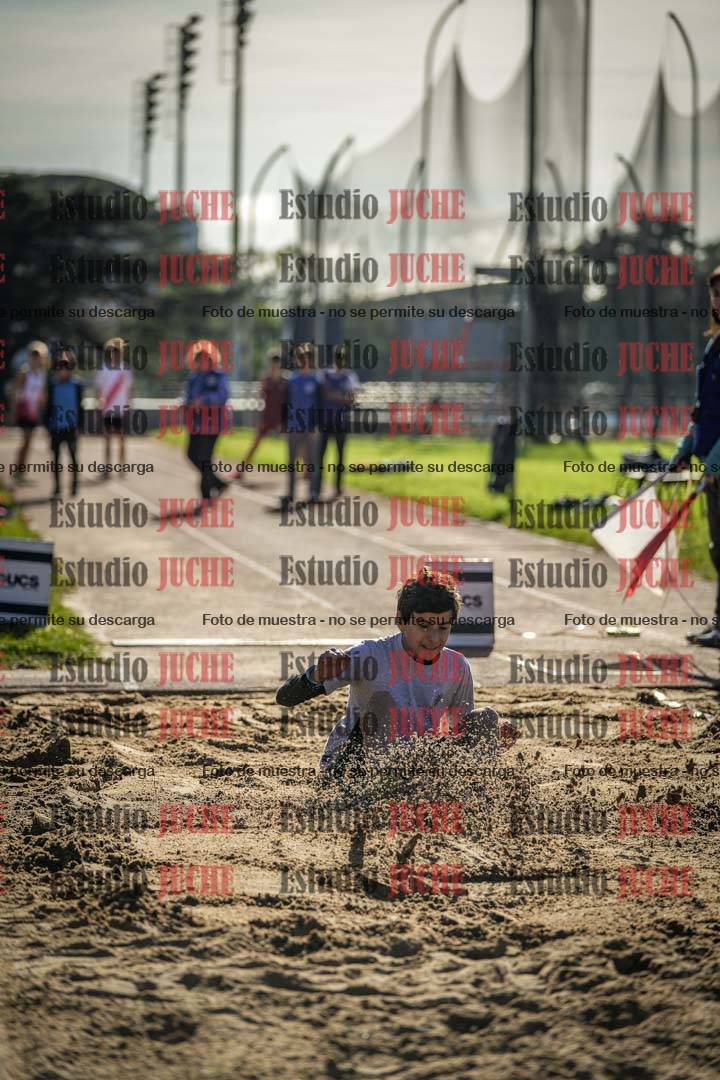 Fotos del salto en largo varones - U14