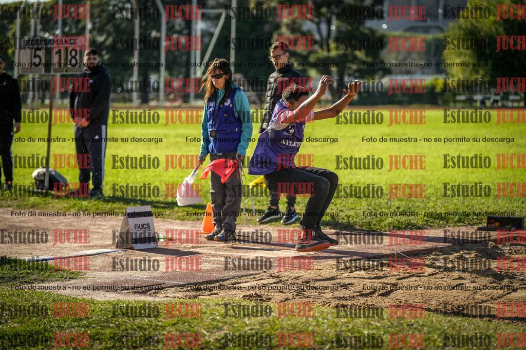 Fotos del salto en largo varones - U14